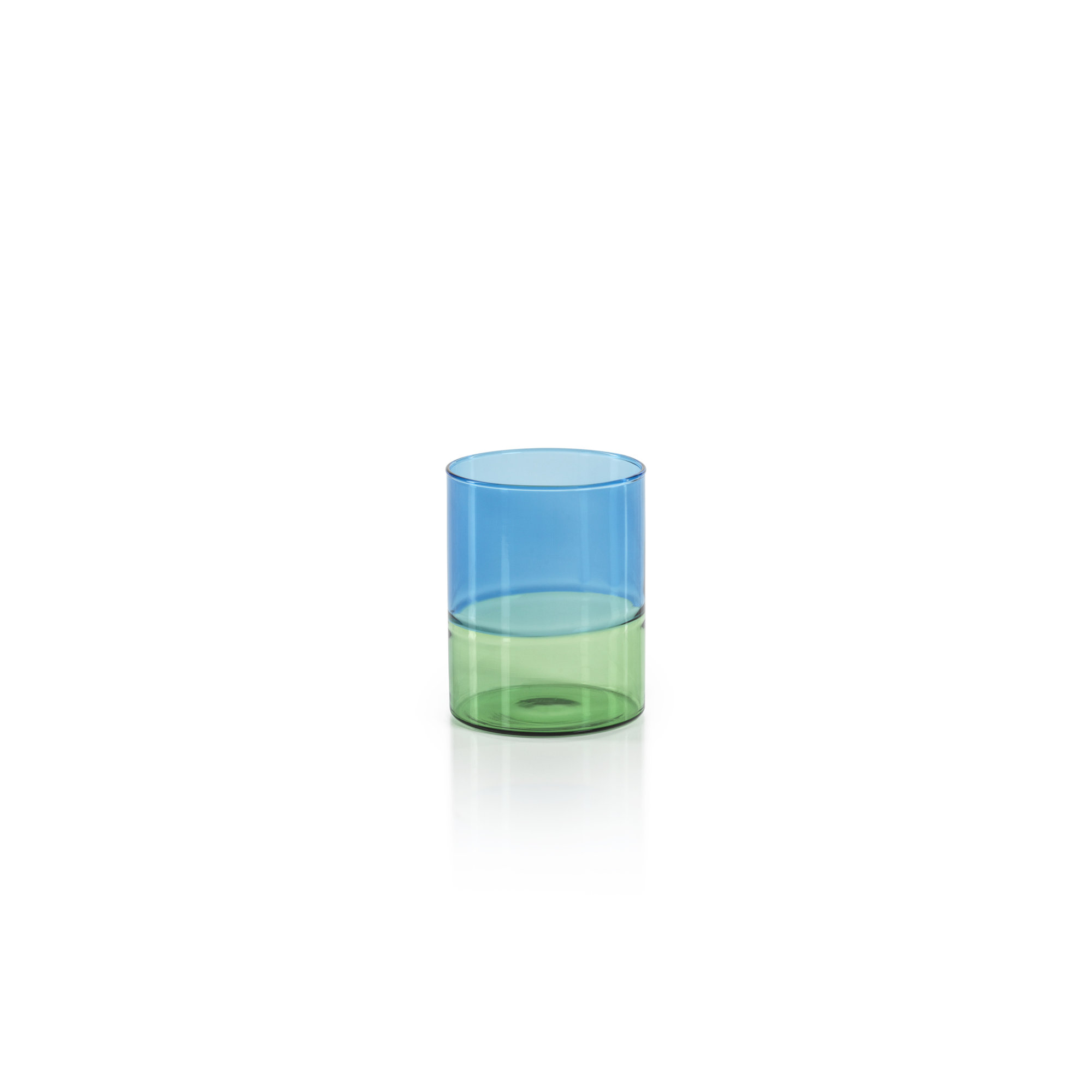 Renell Two-Toned Tumbler Glasses, Set of 6