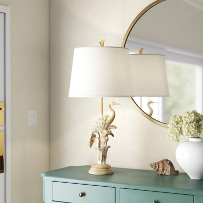 Adne 36" Natural Wood Table Lamp