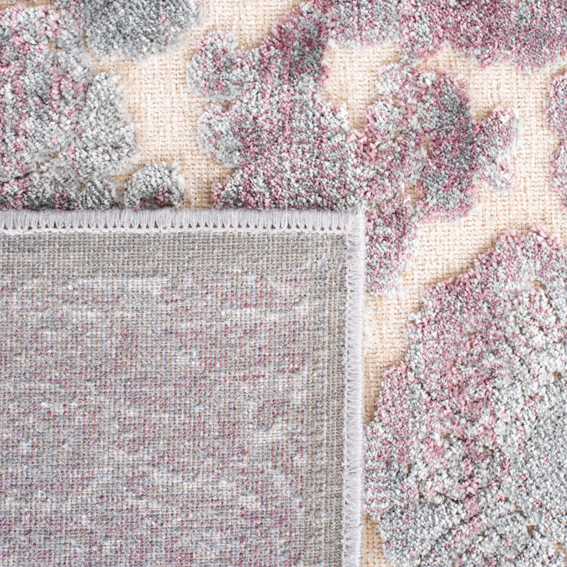 Heie Performance Damask Rug