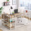 104.1Cm W L-Shaped Computer Desk-984458117