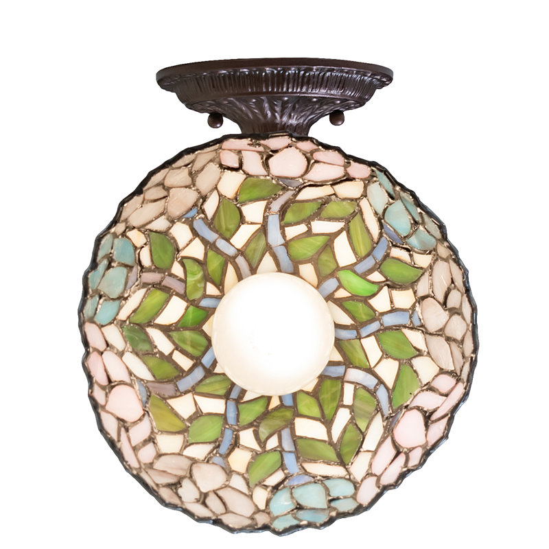 7" Wide Wisteria Wall Sconce