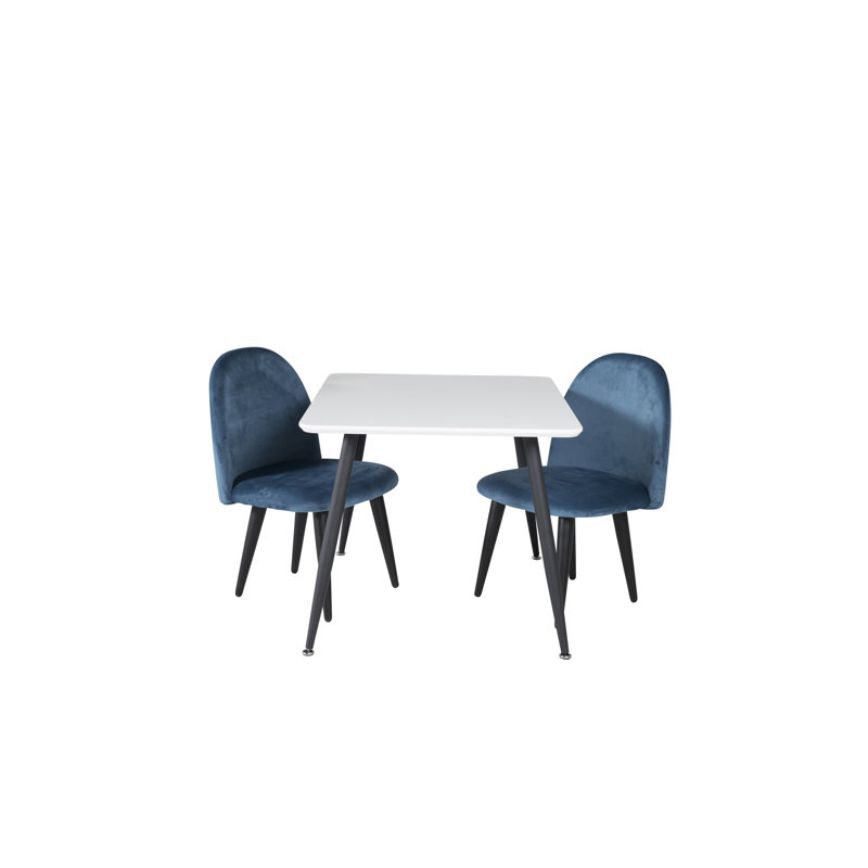 Horsforth 2 - Person Dining Set, Blue, Blue