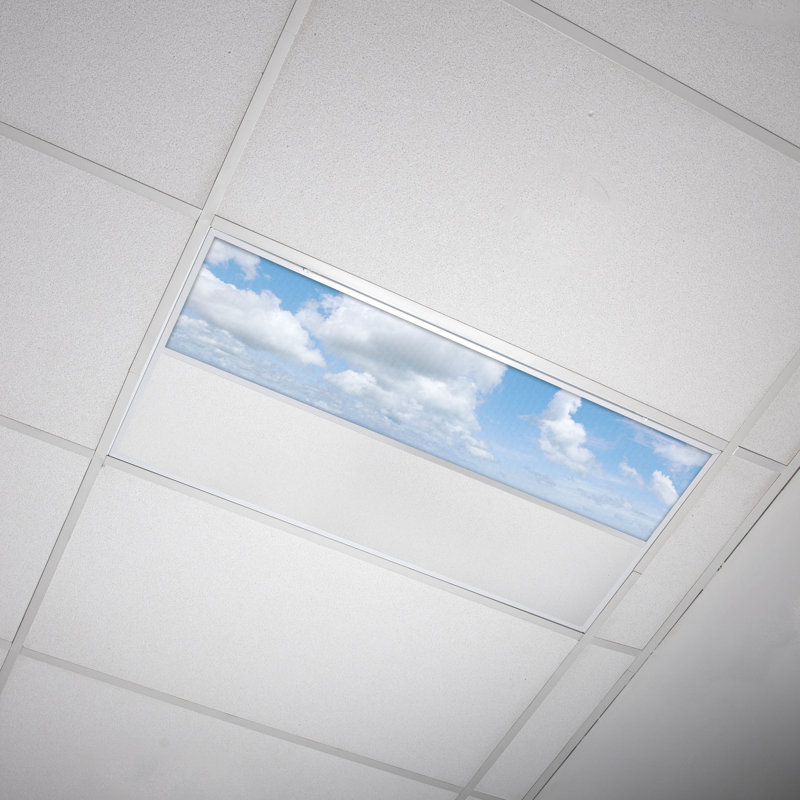 Cloud Rectangle Fixture Component Ceiling Light