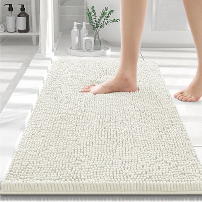 Chenille Non-Slip Non-Slip Bath Mat