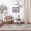 Massey Fiza Machine Woven Beige Rug-855915638