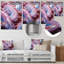 Décoration murale Crimson Glam Agate Elegance II - marbre-836719325-836719324