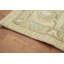 Vegetable Dye Wool Oushak Transitional Turkish Area Rug 6x9