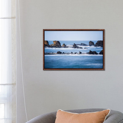 Winter Storm Watching II, Shore Acres State Park, Southern Oregon Coast, USA by Stuart Westmorland - Floater Frame Gallery-Wrapped Canvas Giclée on Canvas