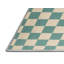 Tapis beige à carreaux lavable à la machine-1349146861