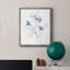 Toile encadrée de qualité supérieure indigo croquis II - prête à être accrochée-139275412-139275402