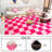 Checkered Fluffy Rug 5x7 Ft Washable Shaggy Fluffy Rug for Bedroom Living Room Plaid Runner Rug Fuzzy Shag Carpet Non-Slip for Kids Toddler Room Nursery Playroom-940486045-947190241