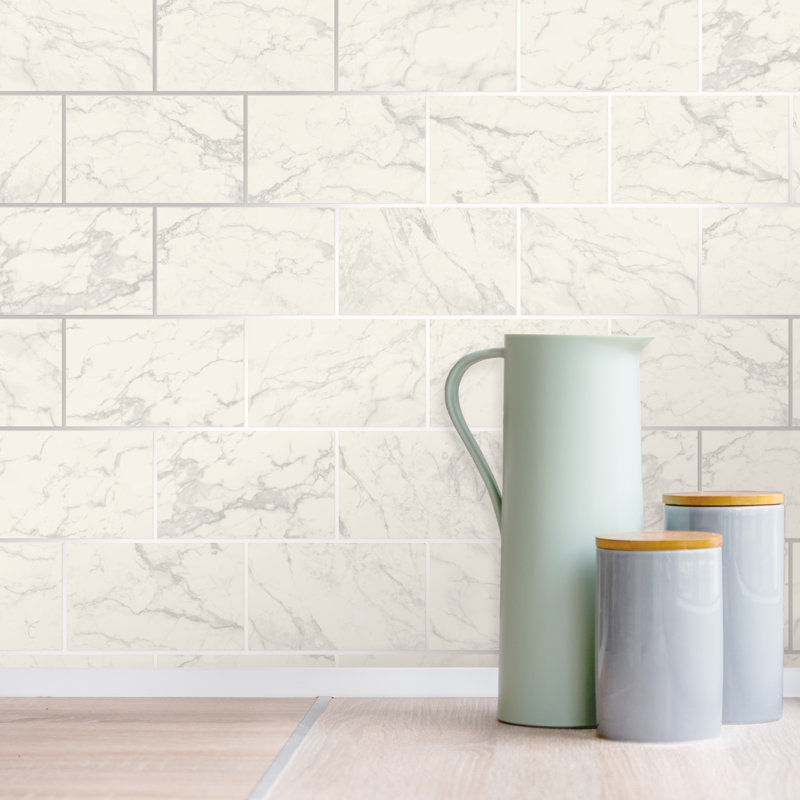 Radium 10m x 52cm Wallpaper Roll, Silver