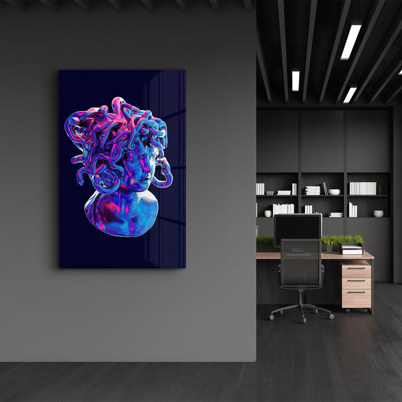 Elegant Tempered Glass Wall Art Painting 100% Tempered Glass, Thickness: 0.16 inches | UV Printed for Vibrant Colours & Durability | Perfect for Home Decor & Modern Aesthetics