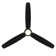 54" Blitzen 3 - Blade Smart Ceiling Fan With Remote Control Included, Works With Google Assistant, Amazon Alexa, iOS And Android APP