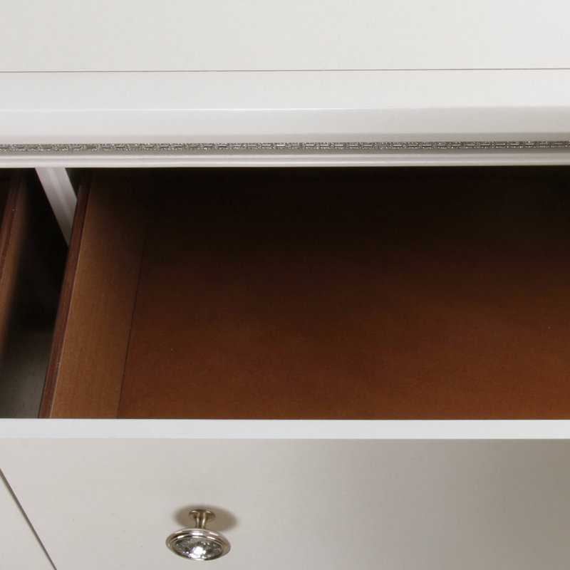 Cassie Crystal Inlaid Dresser with Lights
