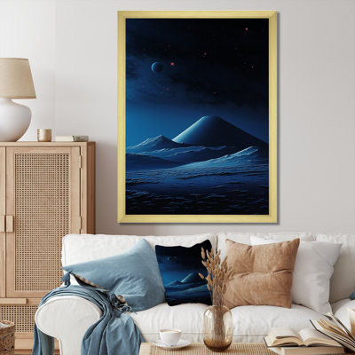 Paysage lunaire volcanique I