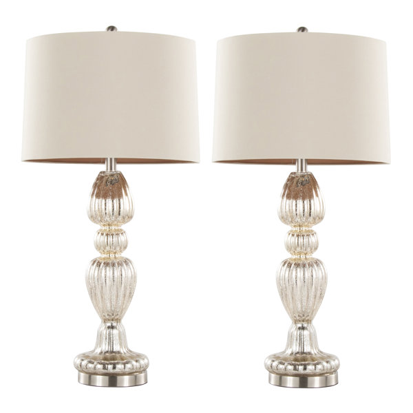 LumiSource Glass Table Lamp | Wayfair