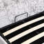 Grand lit de rangement tapissier Hartfried