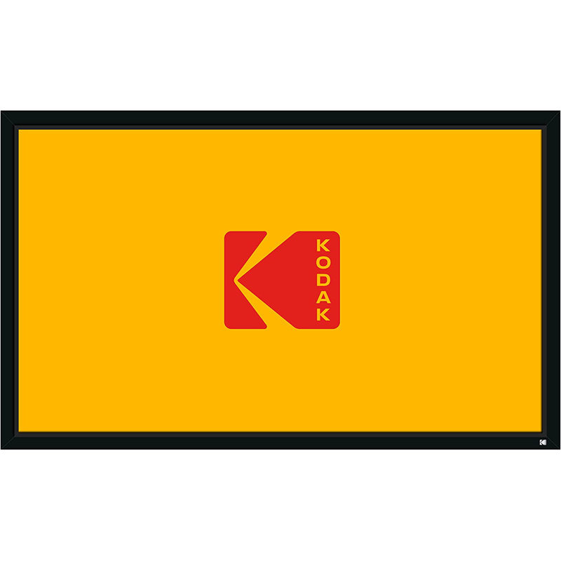 Kodak Fixed Frame Projector Screen Projector Screen, 53.8" H x 91.9" W