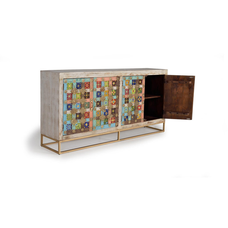 Cameryn 180cm Solid Wood Sideboard