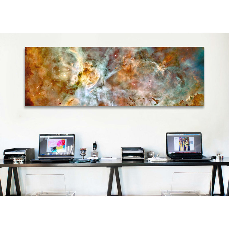 Lenworth " Carina Nebula (Hubble Space Telescope) " by NASA, 20" H x 60" W x 1.5" D