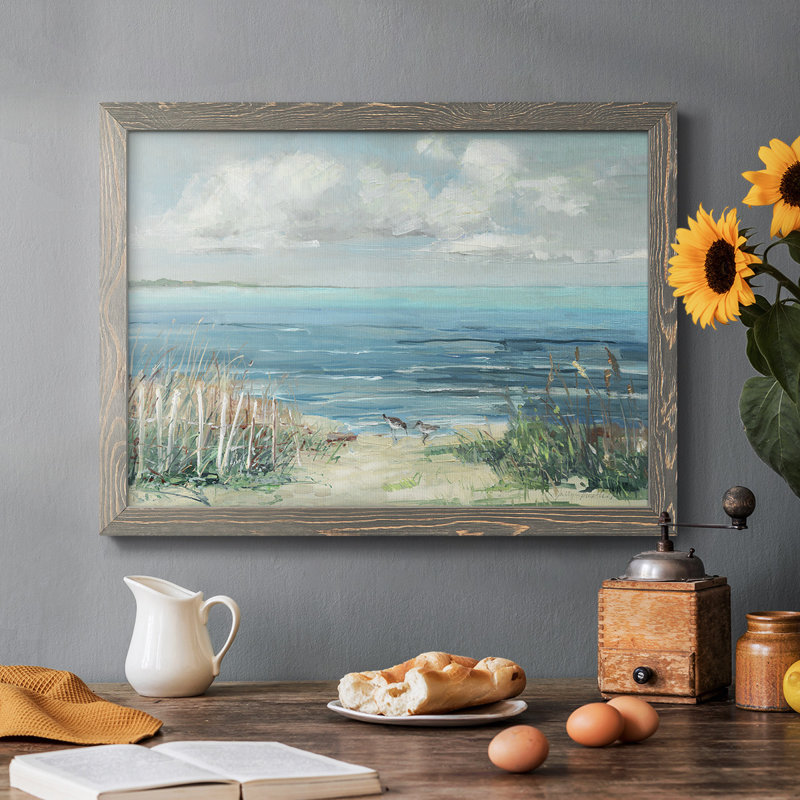 " Lively Cove ", Gray, 28" H x 42" W