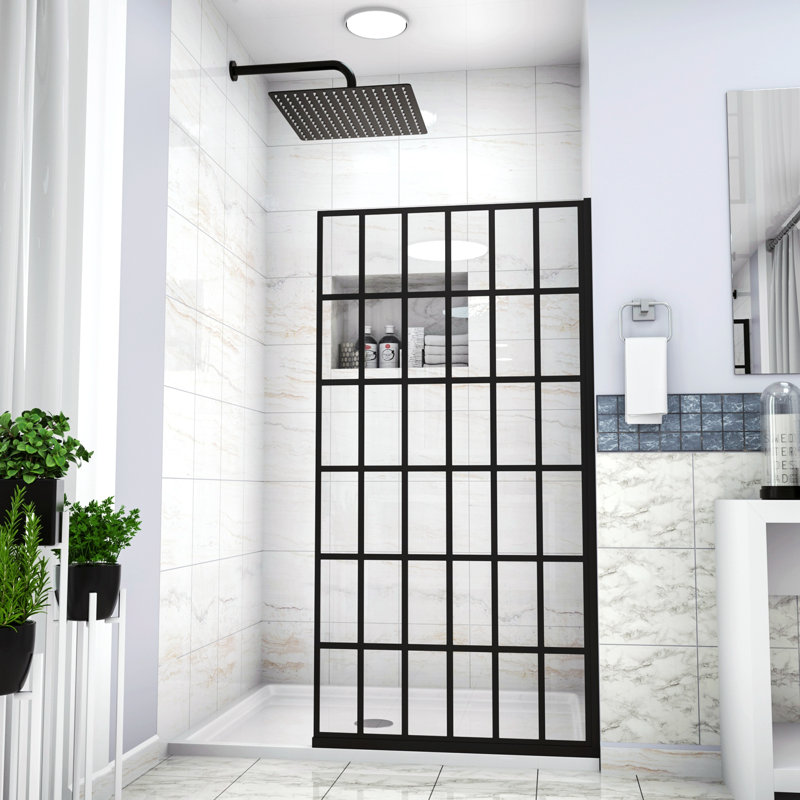 Porte de douche l 38,00 po x H 32 po avec
