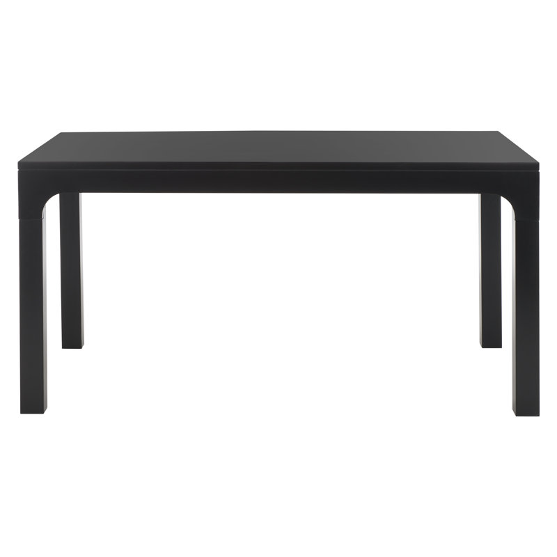 Table de salle à manger Gael, Noir