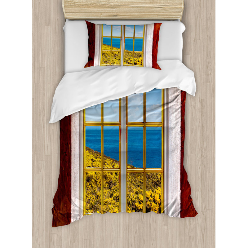 Ensemble de housse de couette, Housse simple et 1 taie décorative