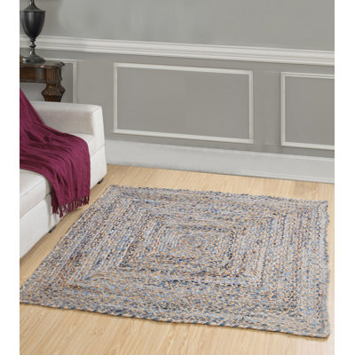 Cheyenne Striped Jute / Sisal Hand Woven Area Rug