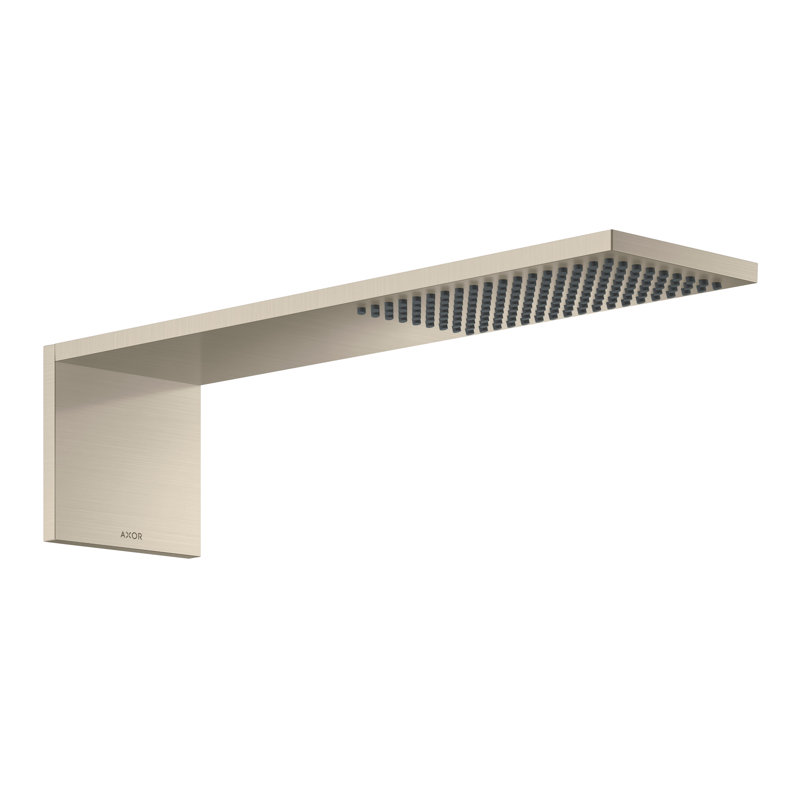 AXOR Showercomposition 1-Jet Showerhead Module 110/220,1.75 GPM, Brushed Nickel, 1.75 GPM