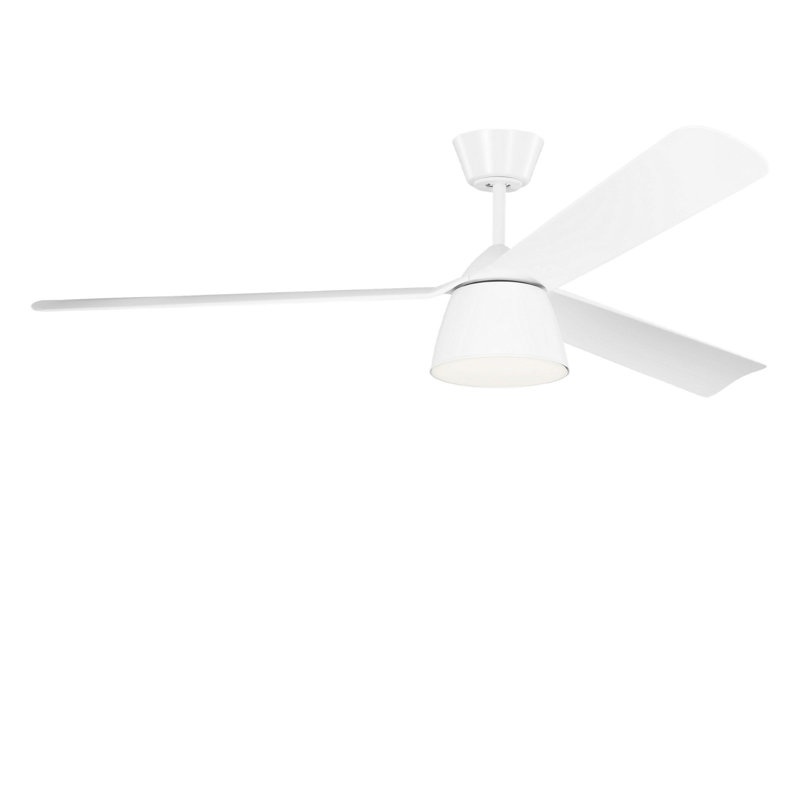Ventilateur de plafond Smart 60 DEL, Blanc mat
