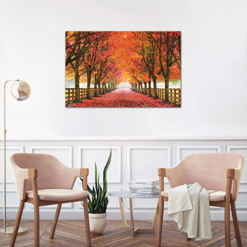 North Bend Trees by Aaron Reed - Print on Canvas, 66.04 cm H x 45.72 cm W x 1.91 cm D, No Frame