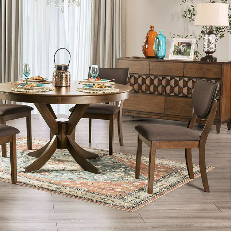 Flaviano 4 - Person Pedestal Dining Set