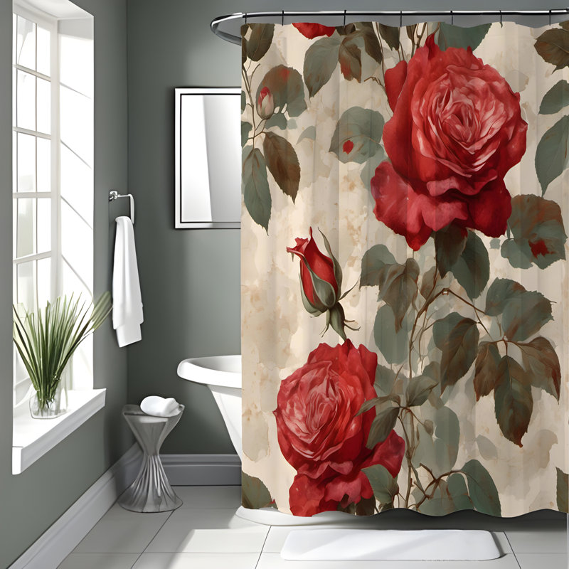 Rideau de douche Kenzee, H 72 po x l 70 po