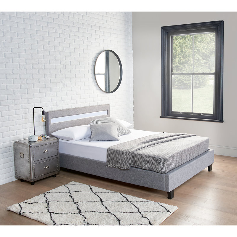 Ursine Upholstered Bed, Small Double (4')