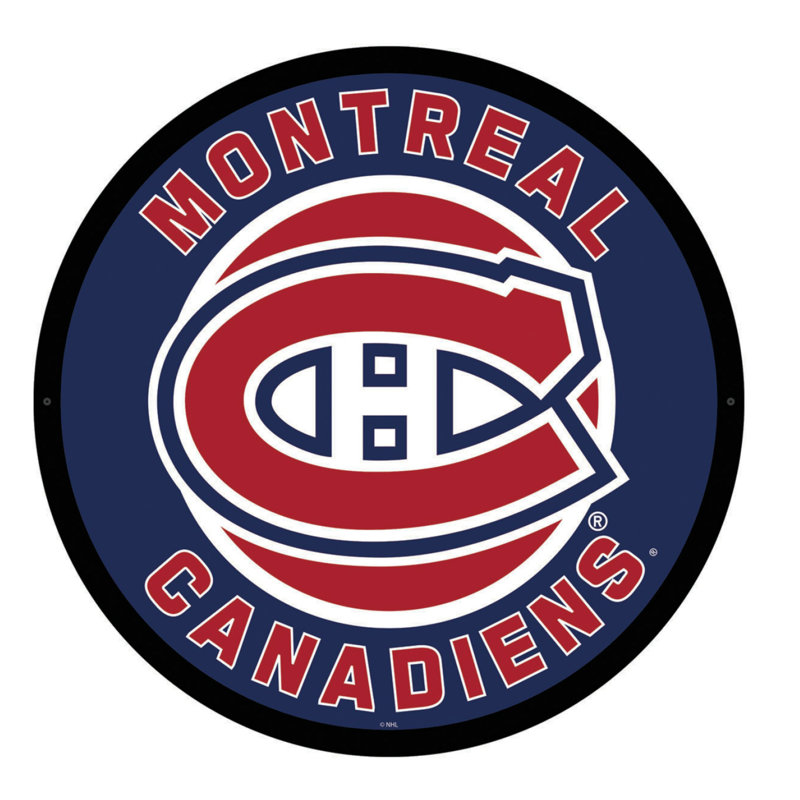 Enseigne murale 23 po NHL, NHL Montreal Canadiens