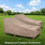 Ensemble de 2 housses de protection pour chaise longue d'extérieur 600D Oxford, 80 L x l 28 po x H 30 po