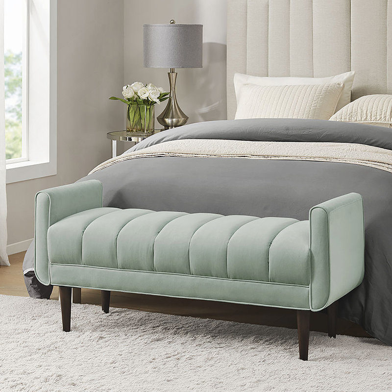 Modern Upholstered Accent Bench