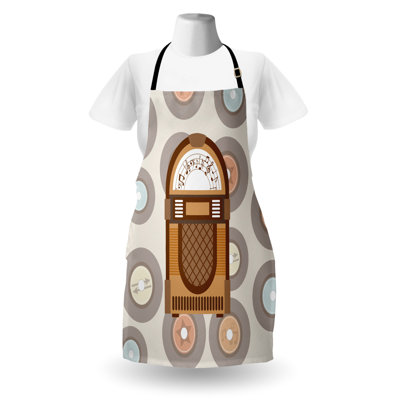 No Pattern Bib Apron