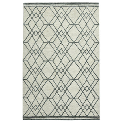 Amaanah Wool Geometric Indoor Rug