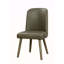 Cuir synthétique et chaise d'appoint