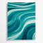 Art abstrait sur toile abstrait vert 12-871391895
