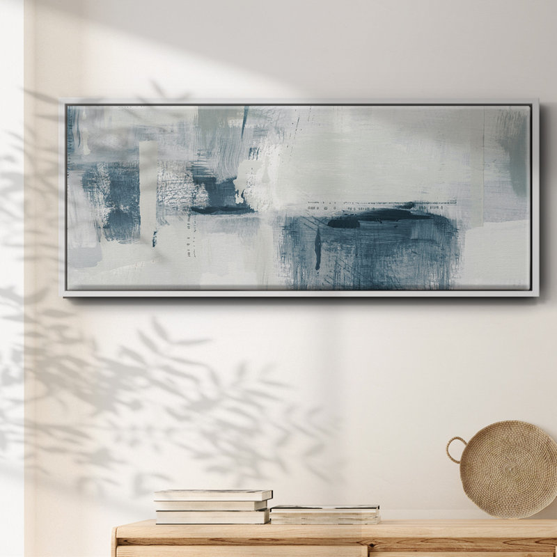 Blue Tides- Framed Canvas