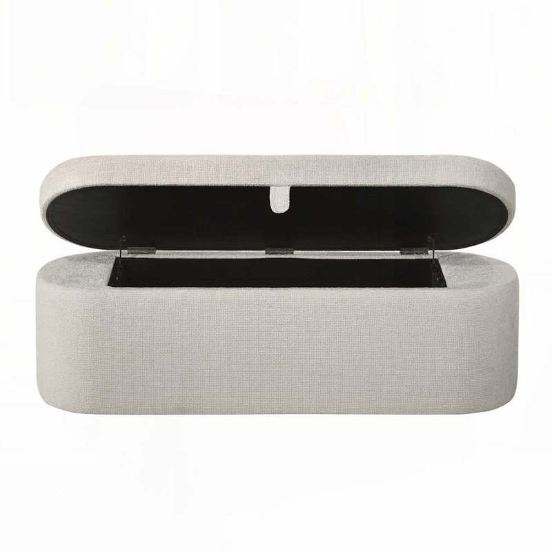 Banc de rangement rembourré, Gruau