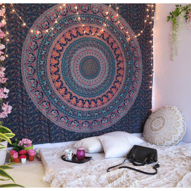 Tapisserie indienne en coton