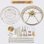 Lustre en cristal réglable 15 lumières, finition cuivre - 3 couleurs interchangeables, hauteur 22,8 po - 59,2 po, prêt pour plafond incliné-1315308207-1315942157-1315308205