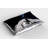 Ambesonne Nebula Pillow Sham 2 Pack Moon Outer Space Grey and Blue