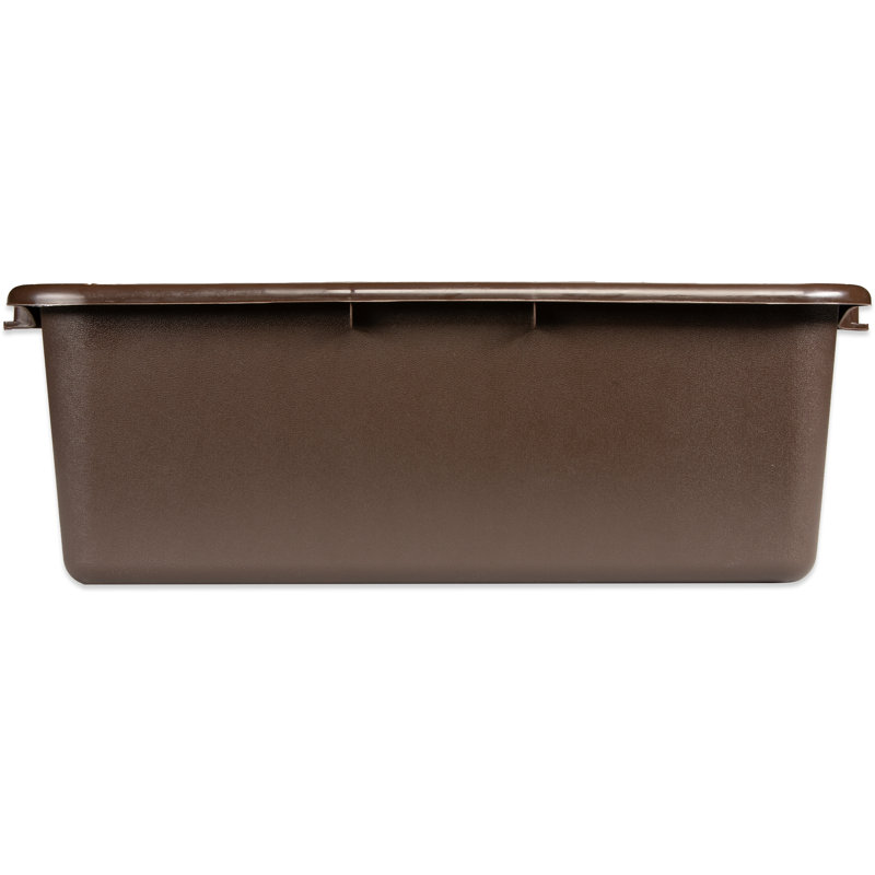 Sacs de rangement en résine avec bus en résine comfort curve, H 7 po x l 15 po x P 20 po, Brun