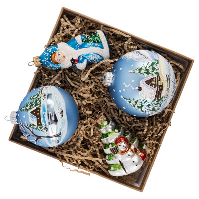 Ornement en forme de sapin de Noël forêt